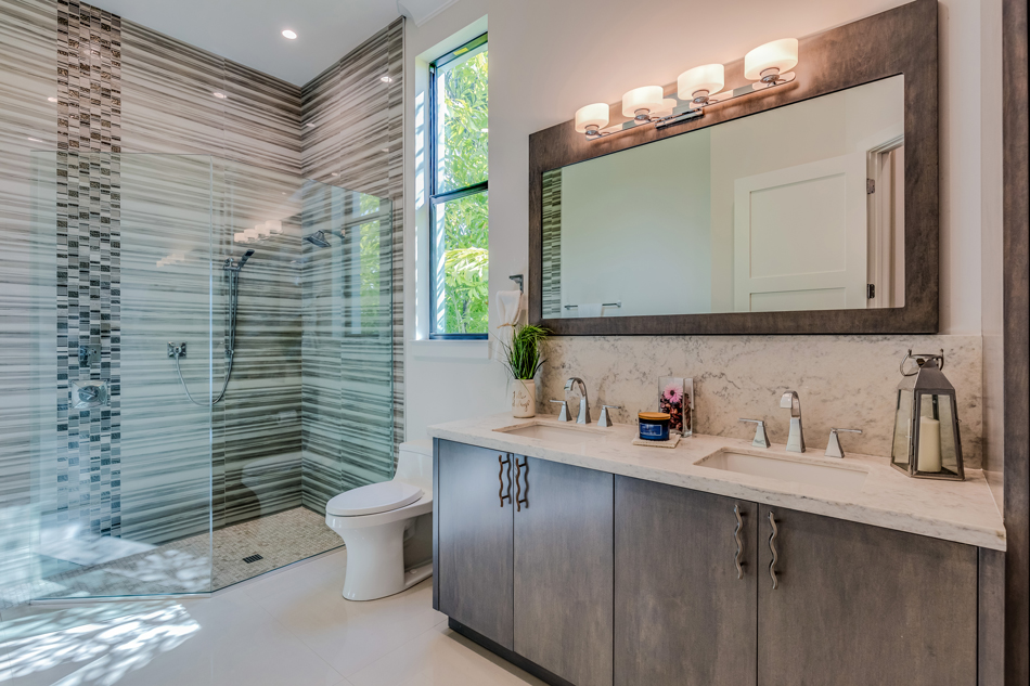 Newly remodeled bathroom